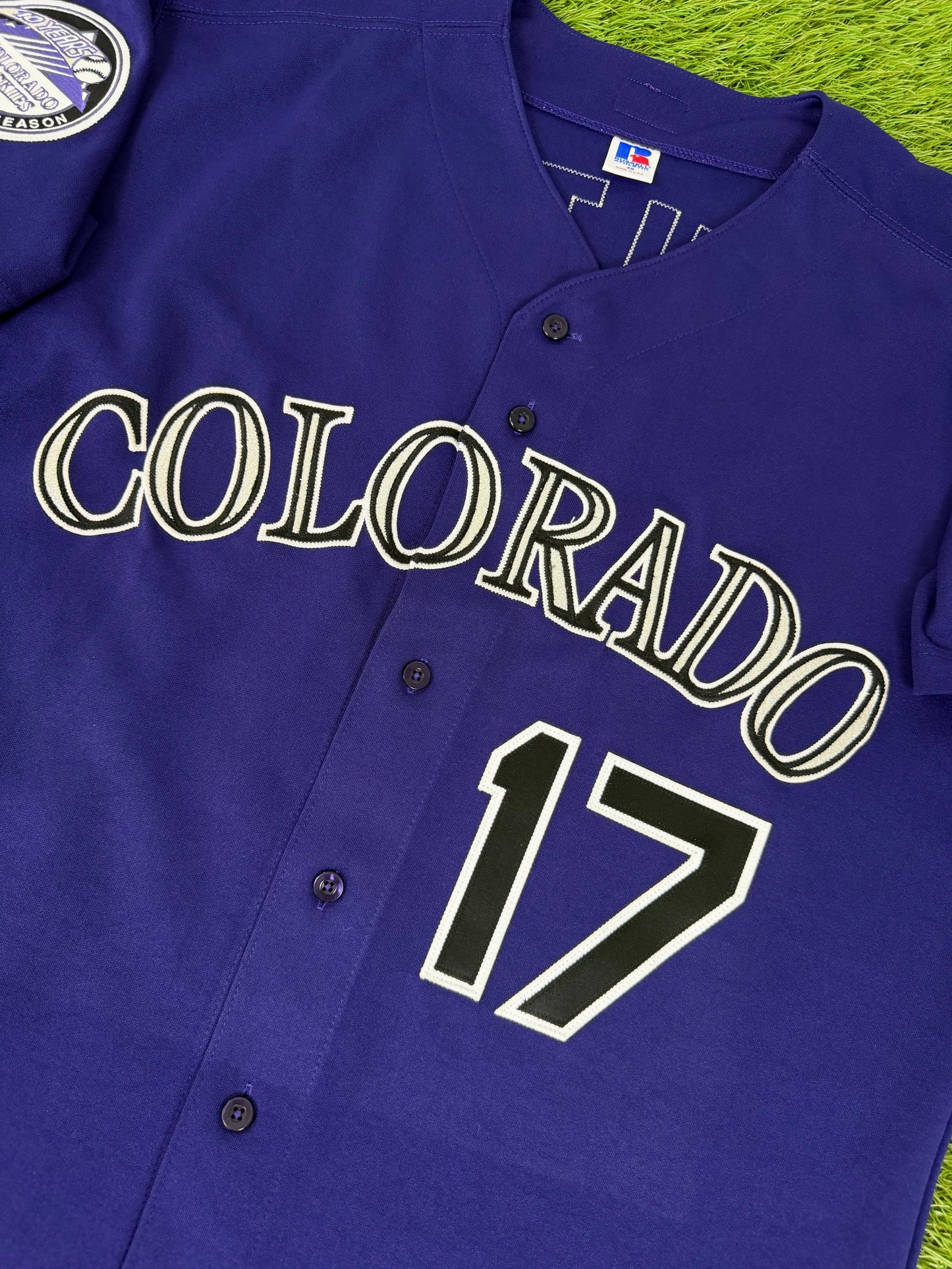 Colorado Rockies Todd Helton 2002 Alternate MLB Baseball Jersey (48/XL)