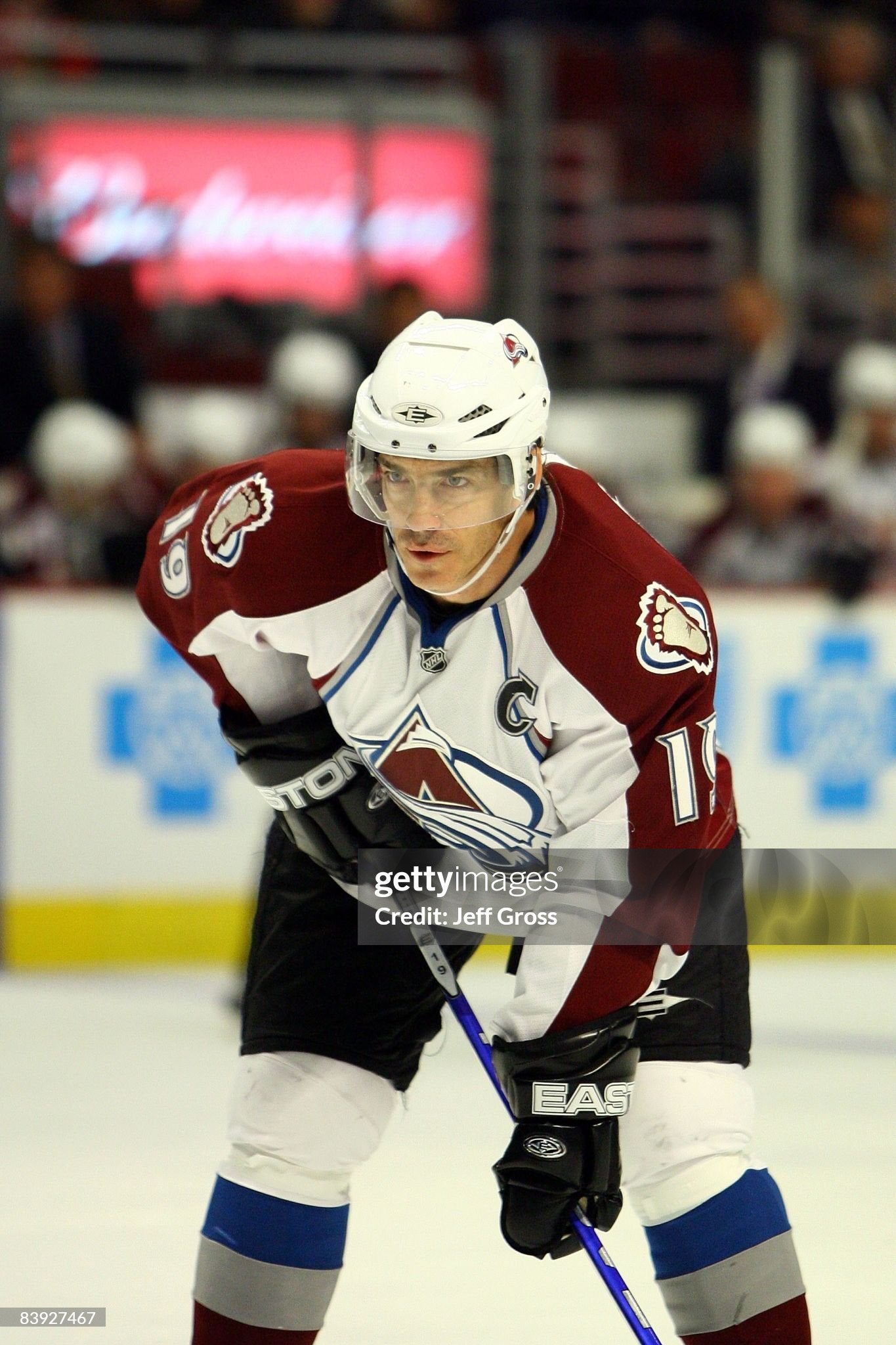 Colorado Avalanche 2007-2009 Joe Sakic NHL Hockey Jersey (46/Medium)