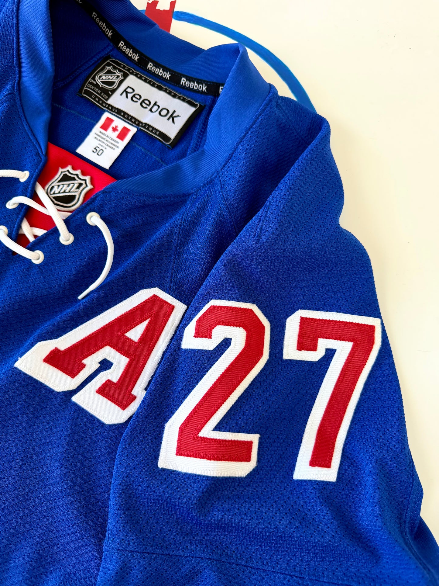 New York Rangers Ryan McDonagh 2014 NHL Hockey Jersey (50/Medium)