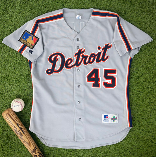 Detroit Tigers Cecil Fielder 1994 MLB Baseball Jersey (48/XL)