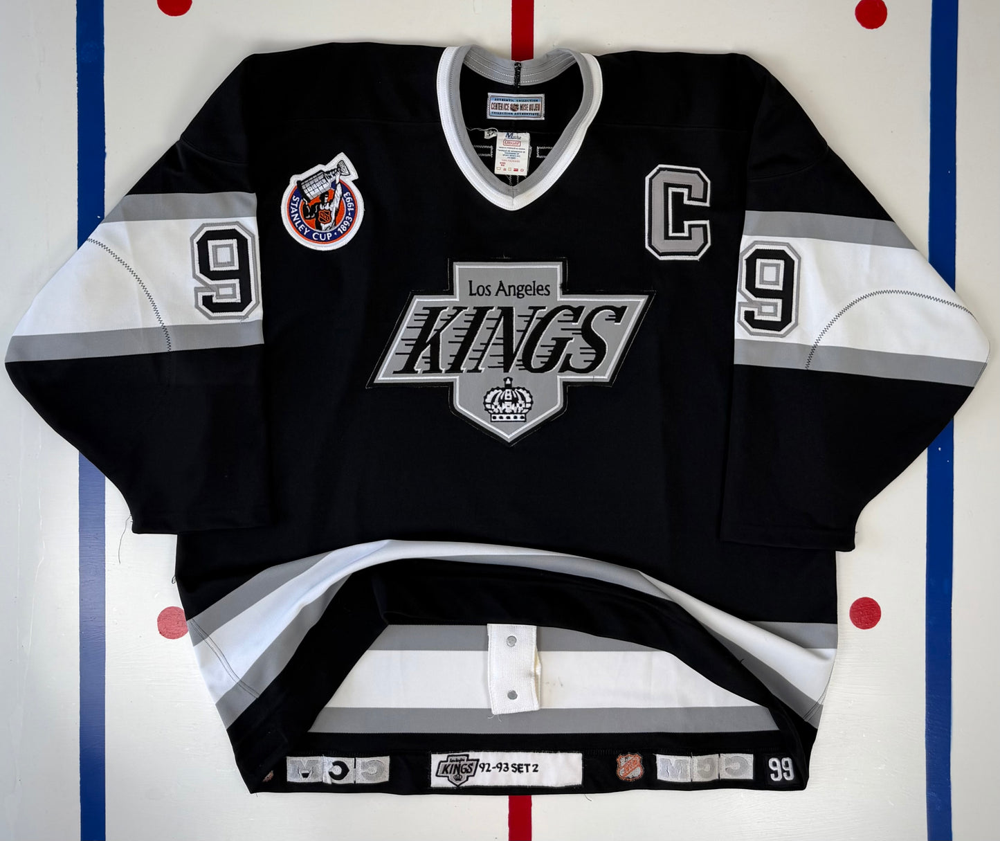 Los Angeles Kings Wayne Gretzky 1992-1993 NHL Hockey Jersey (56/XXL)