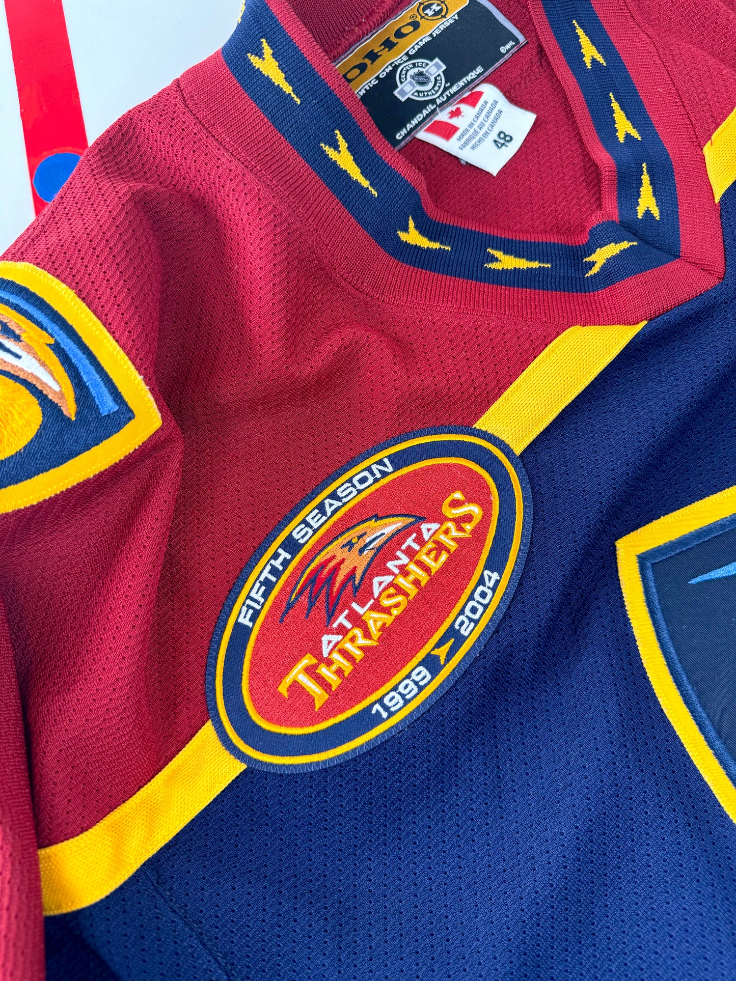 Atlanta Thrashers 2003-2004 Dany Heatley NHL Hockey Jersey (48/Large)