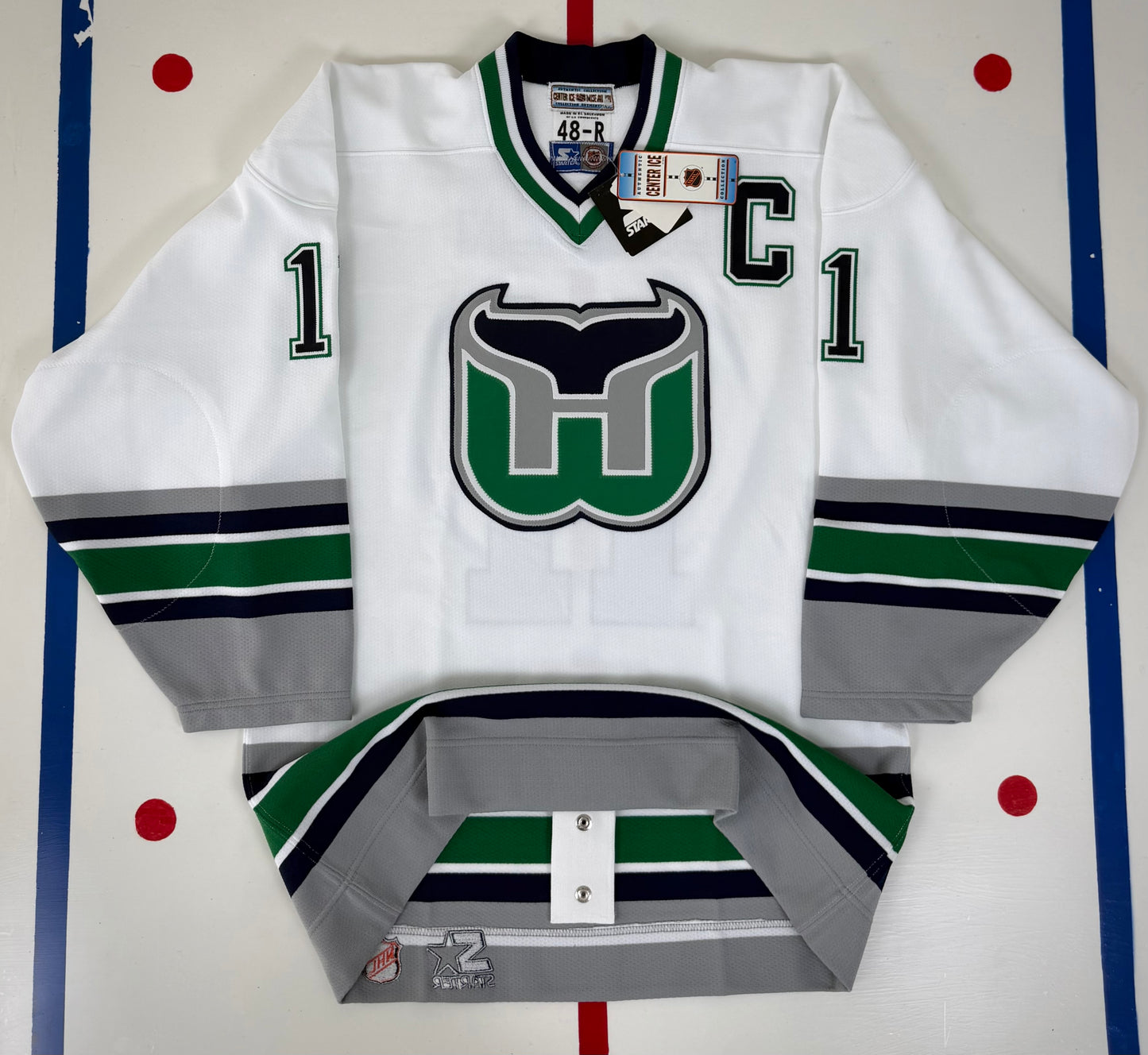 Hartford Whalers Kevin Dineen 1996-1997 NHL Hockey Jersey (48/Large)