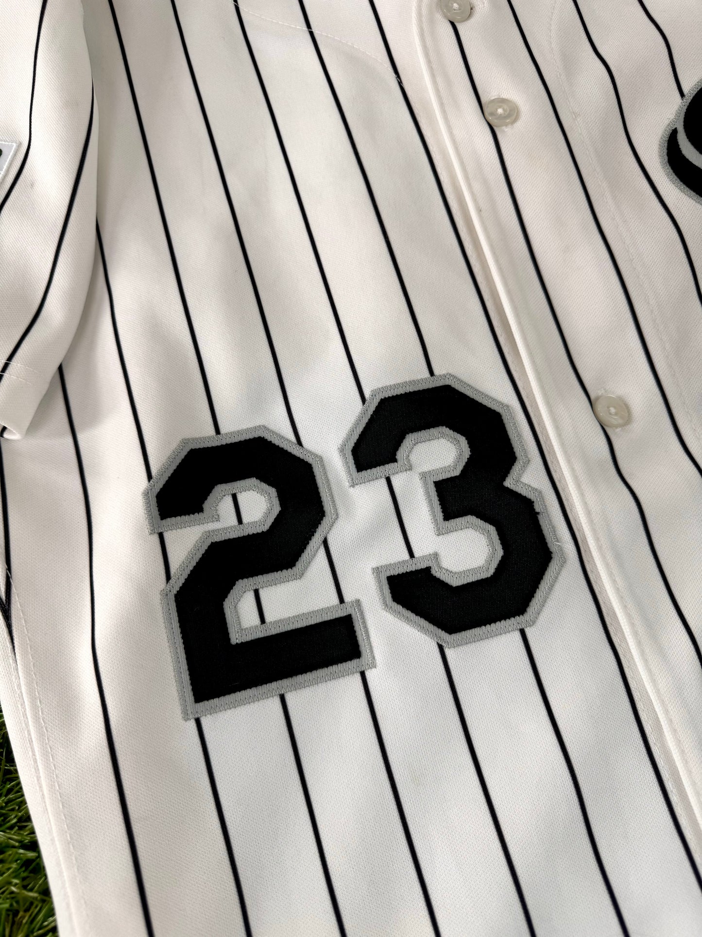 Chicago White Sox Michael Jordan 1993 Celebrity Home Run Derby MLB Baseball Jersey (40/Medium)