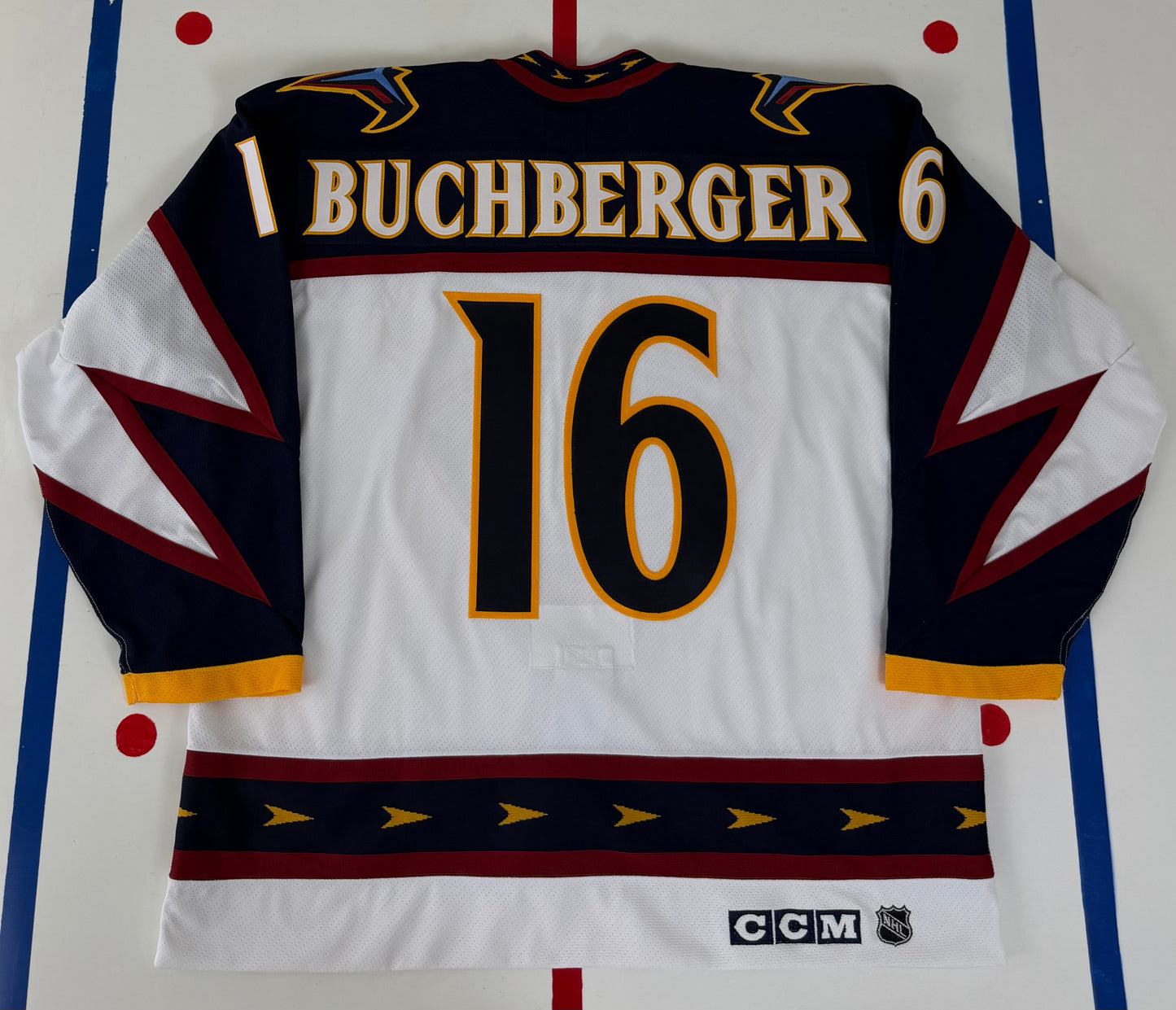 Atlanta Thrashers Buchberger 1999-2000 NHL Hockey Jersey (56/XXL)