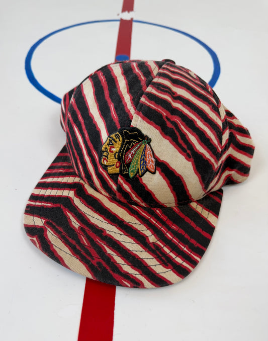 Chicago Blackhawks Vintage Zubaz Hat