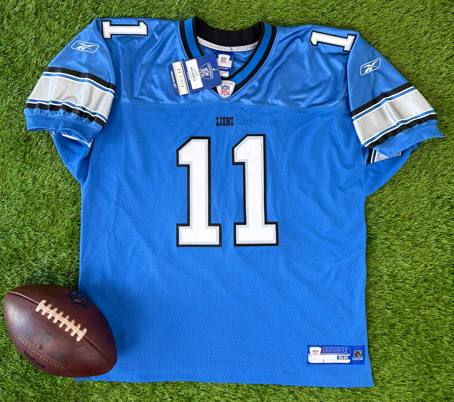 Detroit Lions 2004 Roy Williams NFL Football Jersey (52/XL)