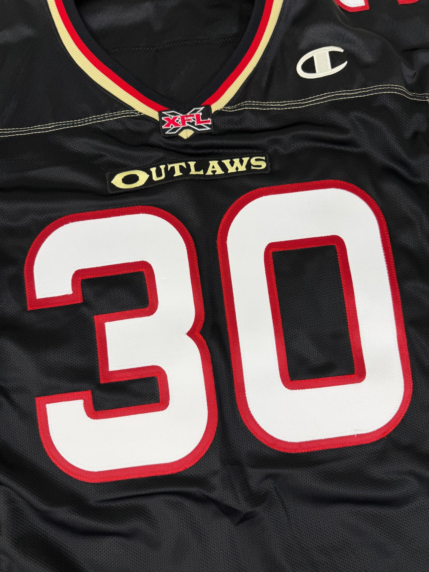 Las Vegas Outlaws Rod Smart “He Hate Me” 2001 XFL Football Jersey (52/XXL)