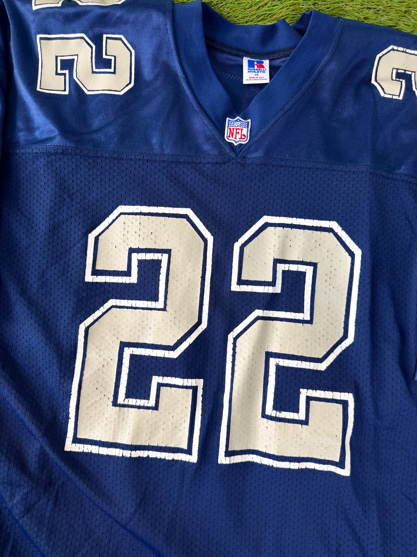 Dallas Cowboys Emmitt Smith 1992 NFL Football Jersey (48/XL)