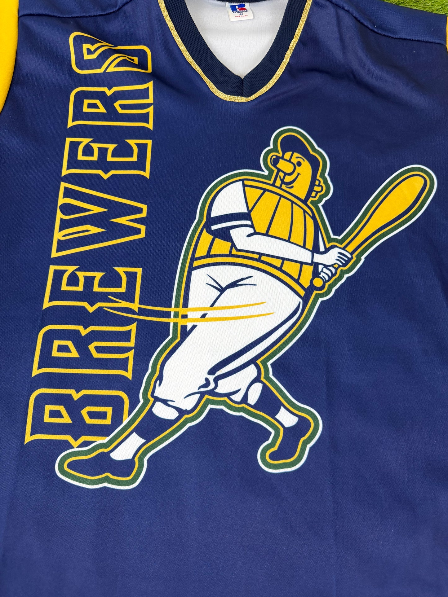 Milwaukee Brewers Geoff Jenkins 1999 TATC MLB Baseball Jersey Jersey (44/Large)