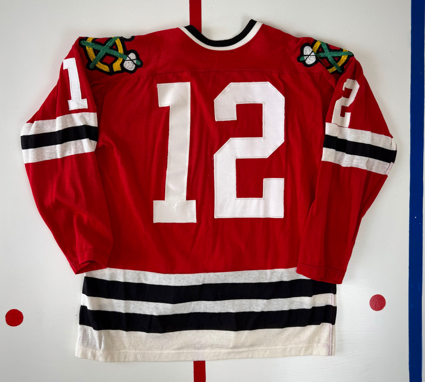Chicago Black Hawks Pat Stapleton 1970-1971 NHL Hockey Jersey (40/Medium)