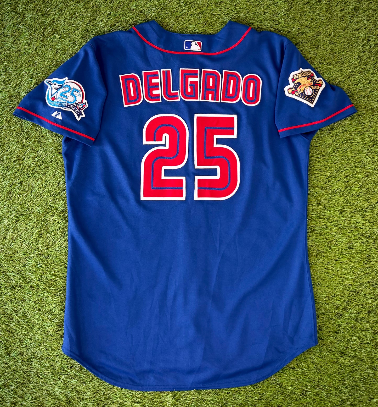 Toronto Blue Jays Carlos Delgado 2001 Alternate MLB Baseball Jersey (48/XL)