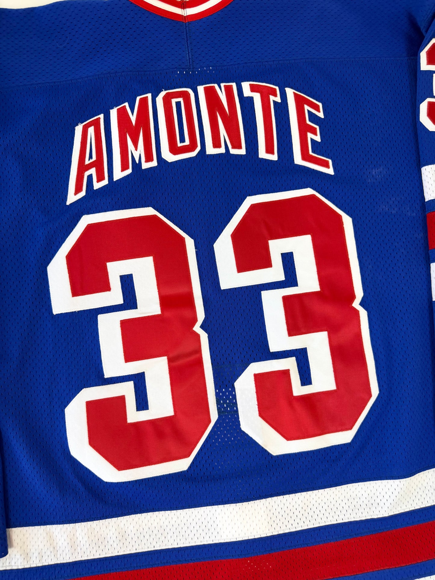 New York Rangers Tony Amonte 1991-1992 NHL Hockey Jersey (56/XXL)