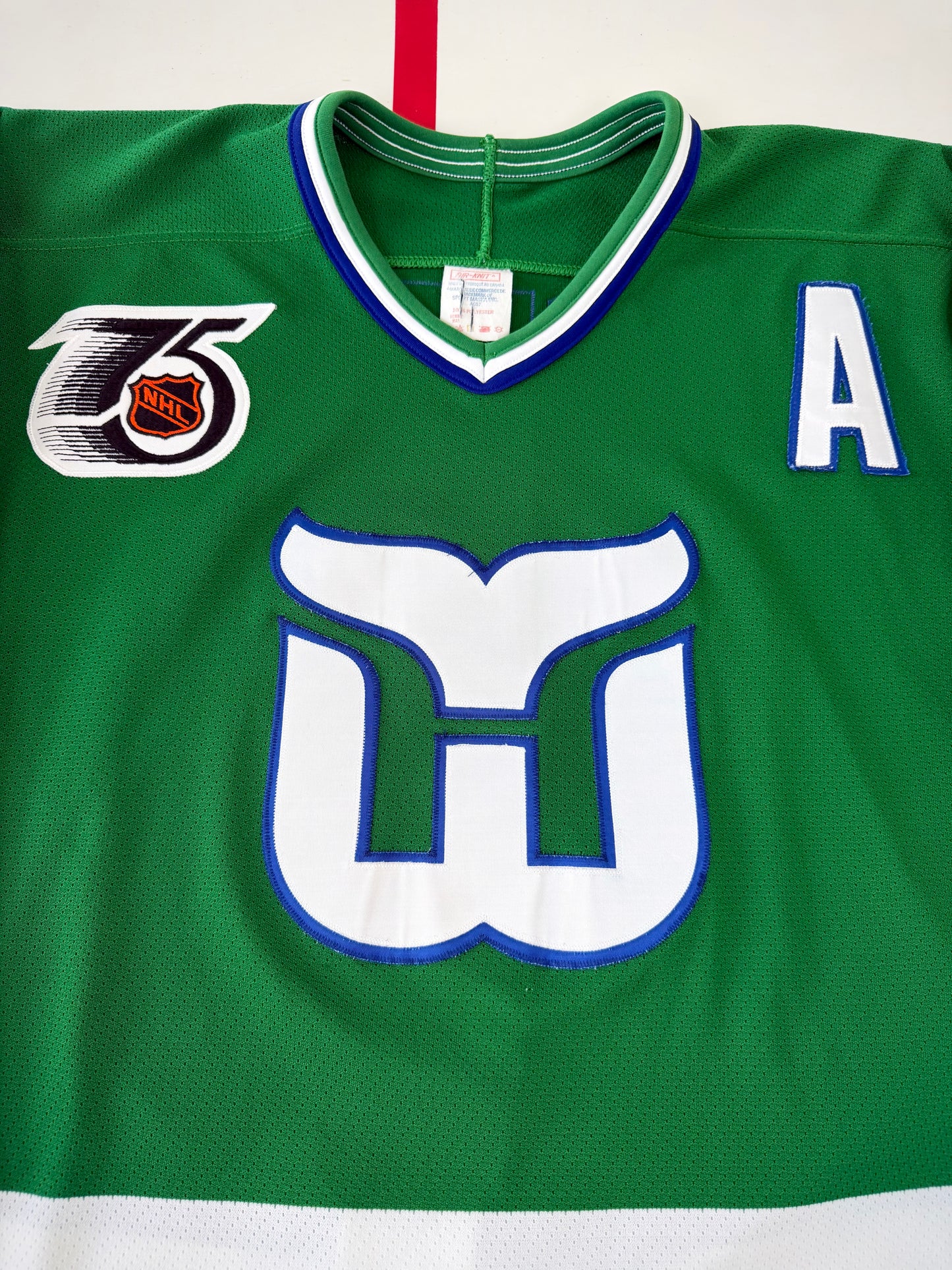 Hartford Whalers Pat Verbeek 1991-1992 NHL Hockey Jersey (48/Large)