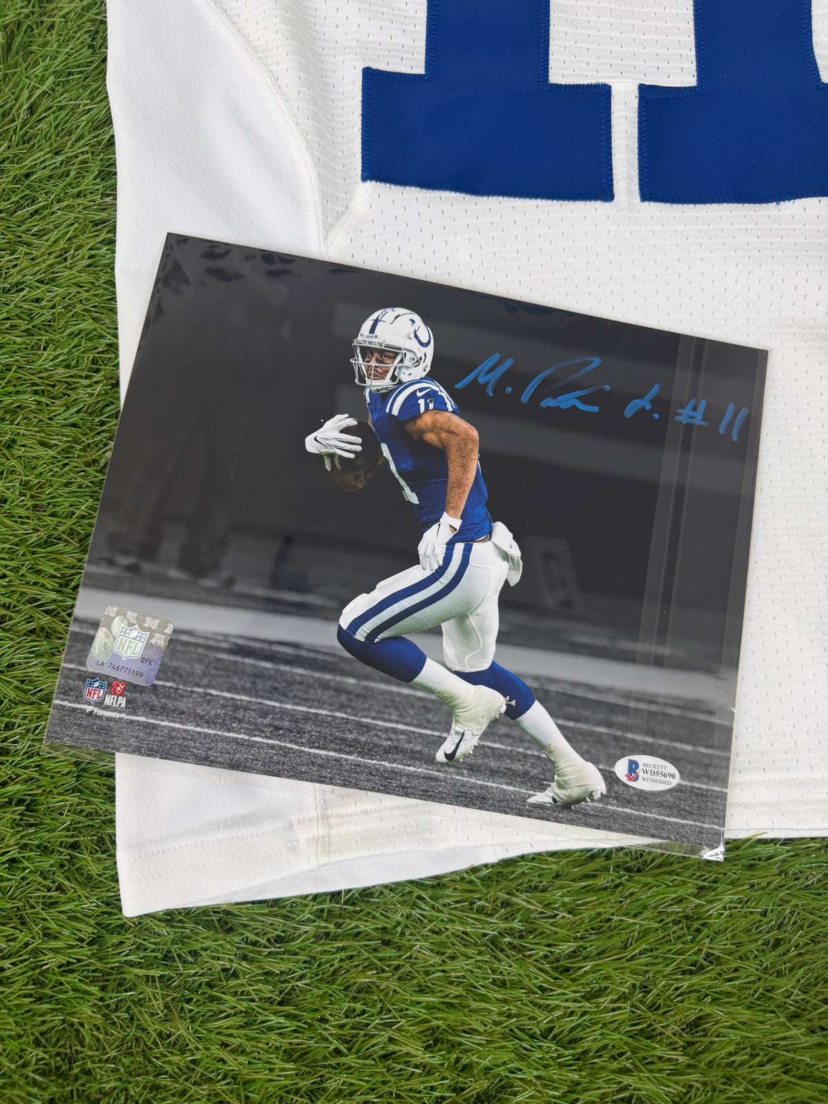 Indianapolis Colts Michael Pittman Jr. 2022 Game Issued NFL Football Jersey (40/Medium)