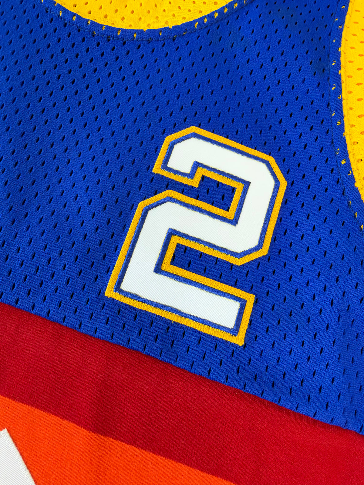 Denver Nuggets Alex English 1985-1986 NBA Basketball Jersey (40/Medium)