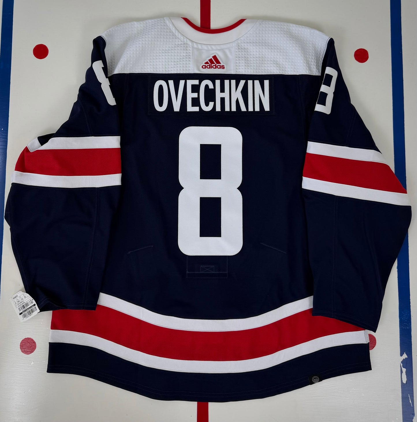 Washington Capitals Alexander Ovechkin 2021-2024 Alternate NHL Hockey Jersey (58/XXXL)