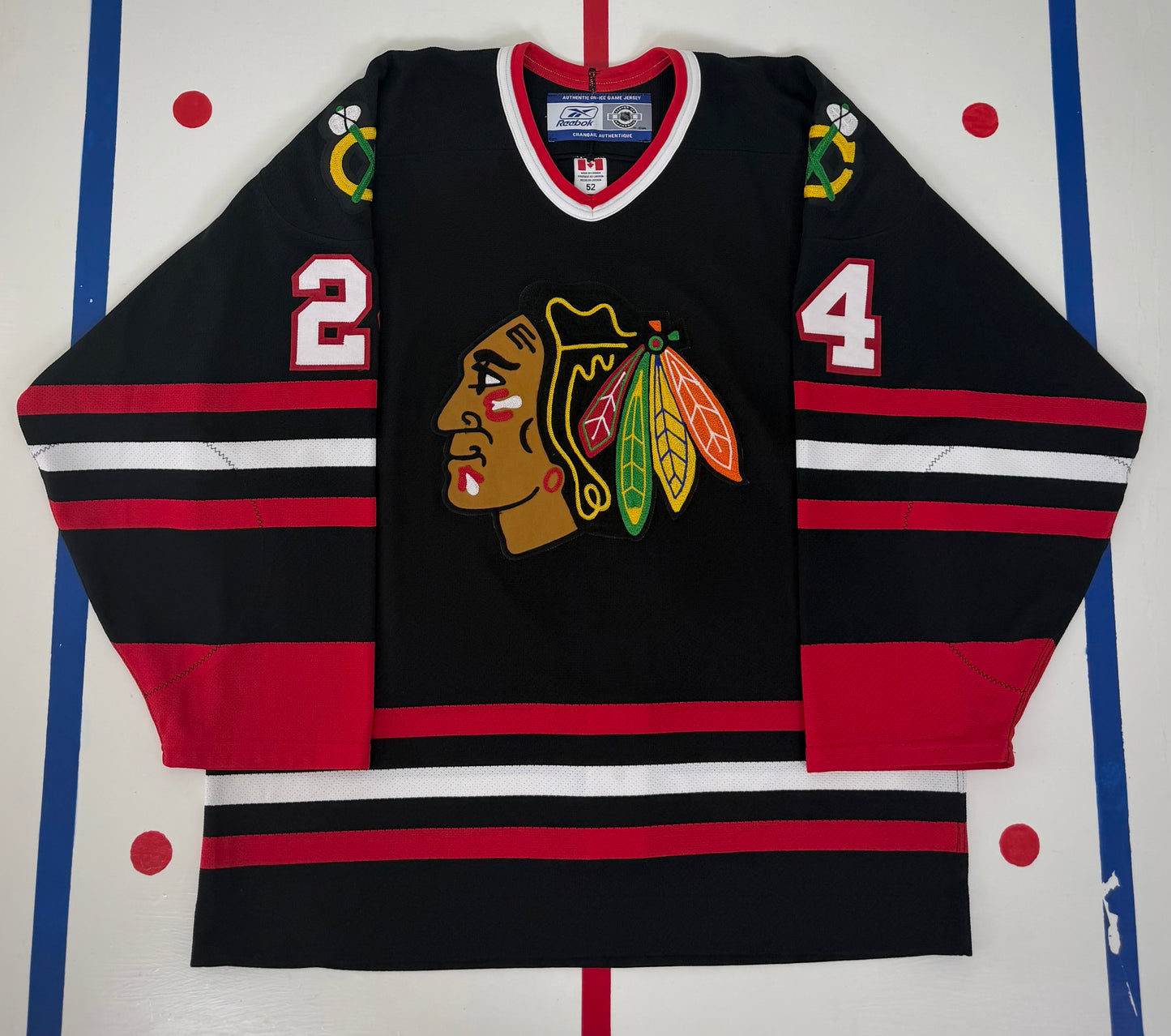 Chicago Blackhawks Martin Havlat 2006-2007 Alternate NHL Hockey Jersey (52/XL)