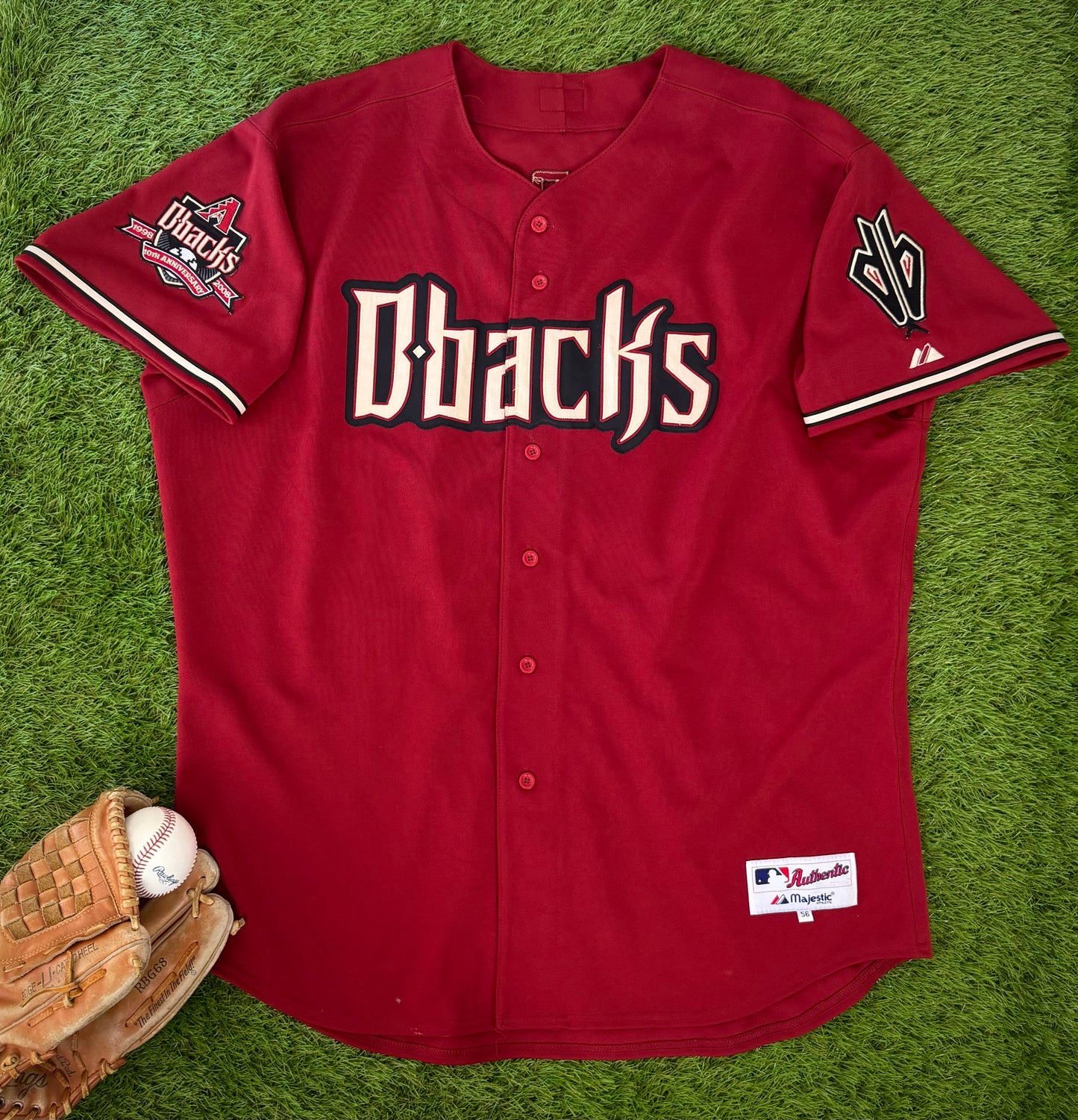 Arizona Diamondbacks Dan Haren 2008 MLB Baseball Jersey (56/XXXL)