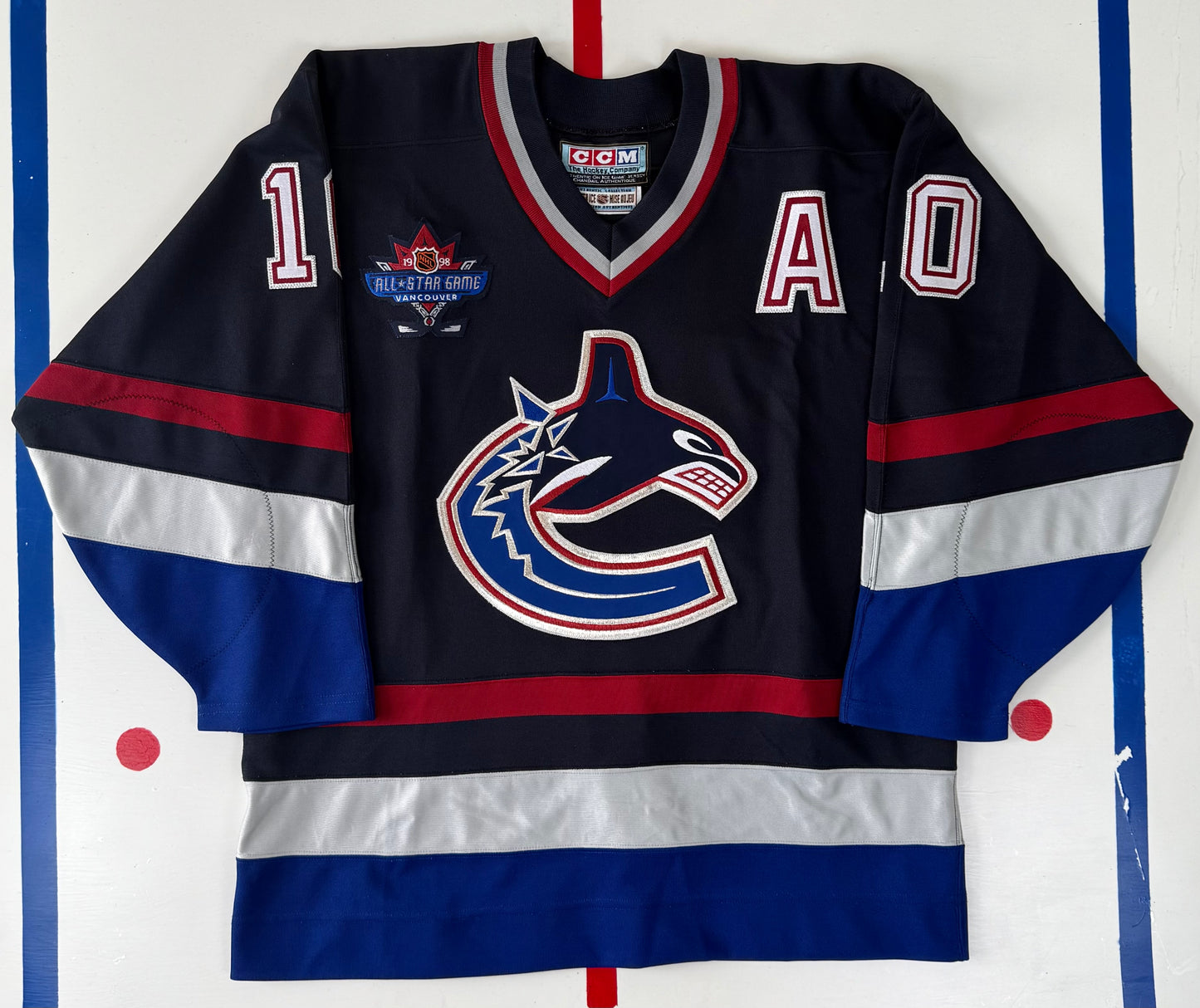 Vancouver Canucks Pavel Bure 1997-1998 NHL Hockey Jersey (48/Large)