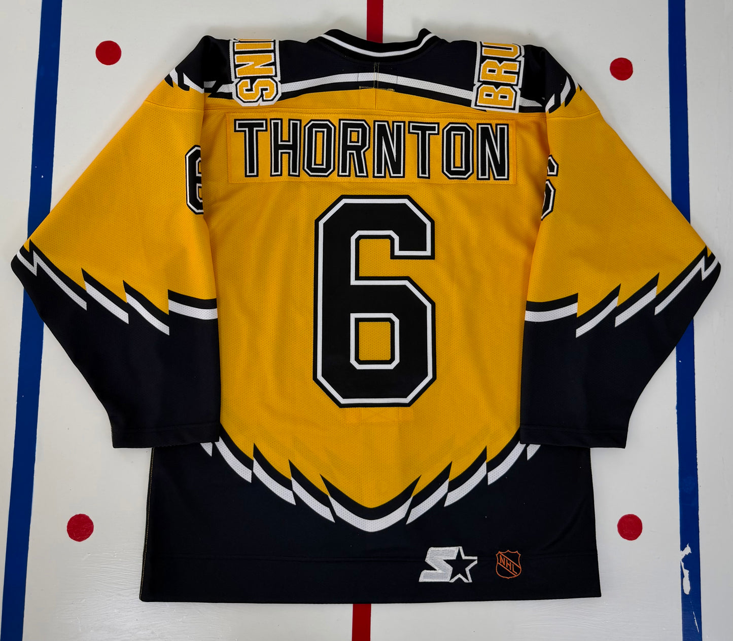 Boston Bruins Joe Thornton 1998-1999 Alternate NHL Hockey Jersey (48/Large)