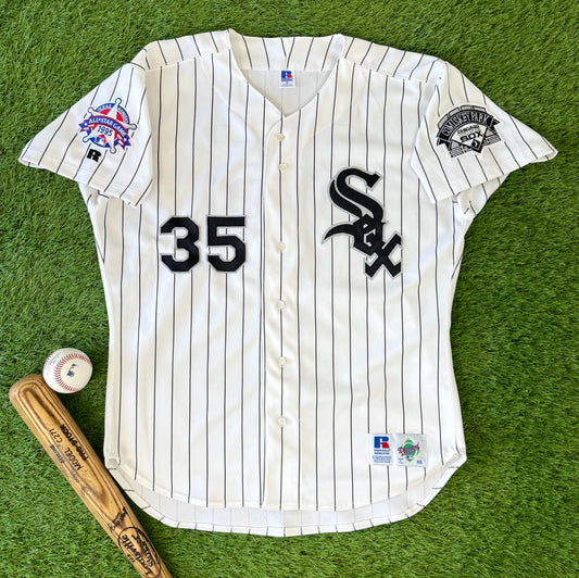 Chicago White Sox Frank Thomas 1995 MLB All-Star Game Baseball Jersey (48/XL)
