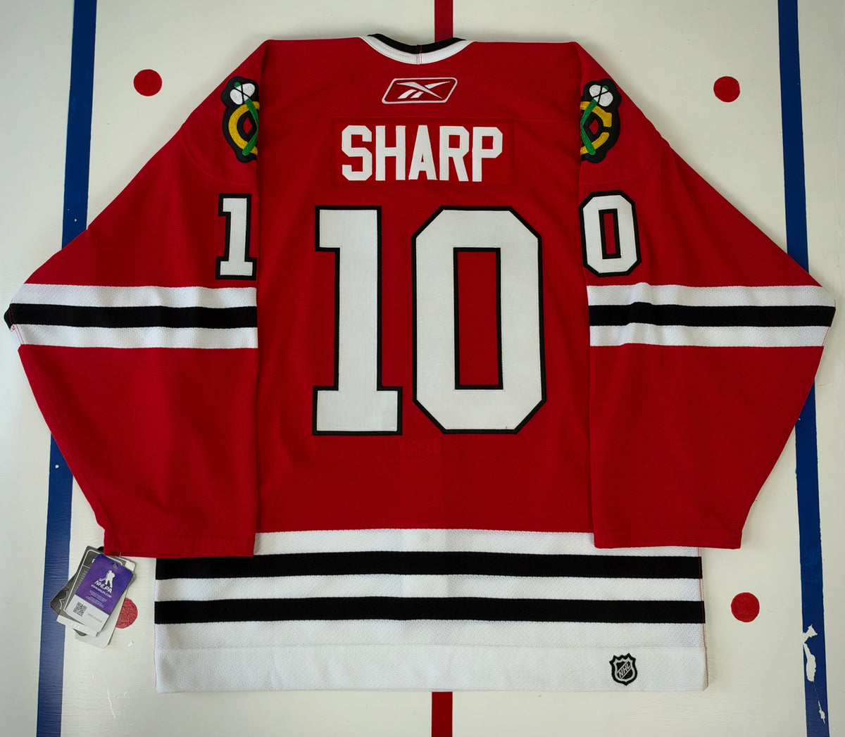 Chicago Blackhawks Patrick Sharp 2005-2007 NHL Hockey Jersey (52/XL)