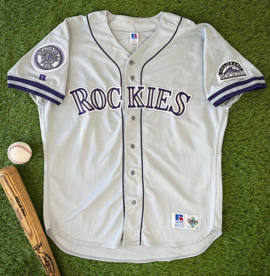 Colorado Rockies Dante Bichette 1993 MLB Baseball Jersey (48/XL)