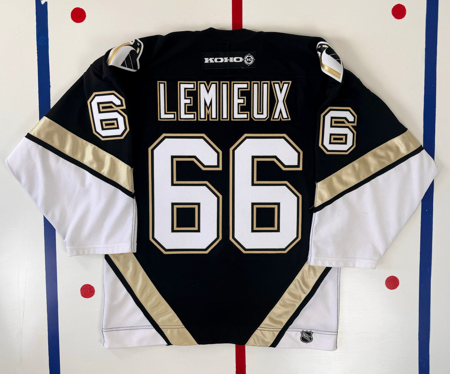 Pittsburgh Penguins Mario Lemieux 2000-2004 NHL Hockey Jersey (48/Large)