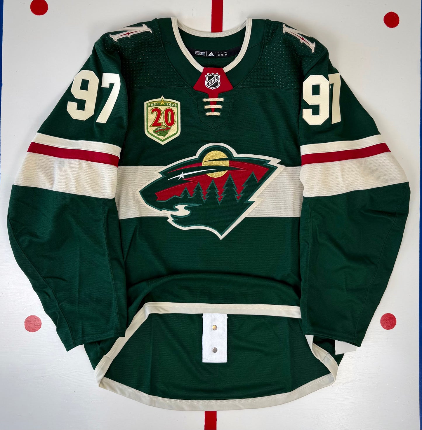 Minnesota Wild Kirill Kaprizov 2020-2021 NHL Hockey Jersey (52/Large)