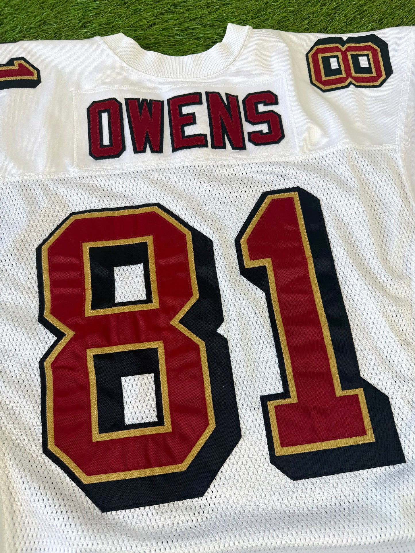 San Francisco 49ers Terrell Owens 2003 NFL Football Jersey (44/Large)