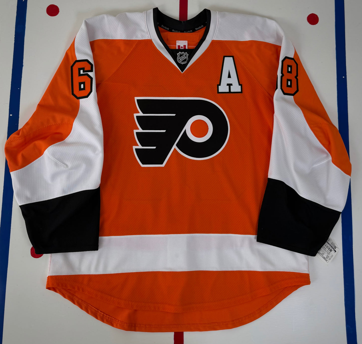 Philadelphia Flyers Jaromir Jagr 2011 NHL Hockey Jersey (58/XXXL)
