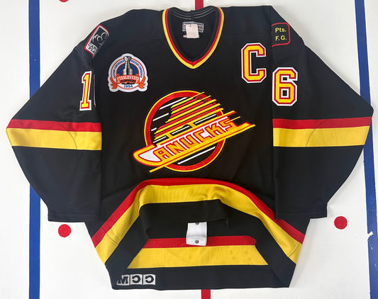Vancouver Canucks Trevor Linden 1994 Stanley Cup Finals NHL Hockey Jersey (52/XL)