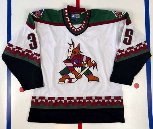 Phoenix Coyotes 1996-1999 Nikolai Khabibulin NHL Hockey Jersey (Large)