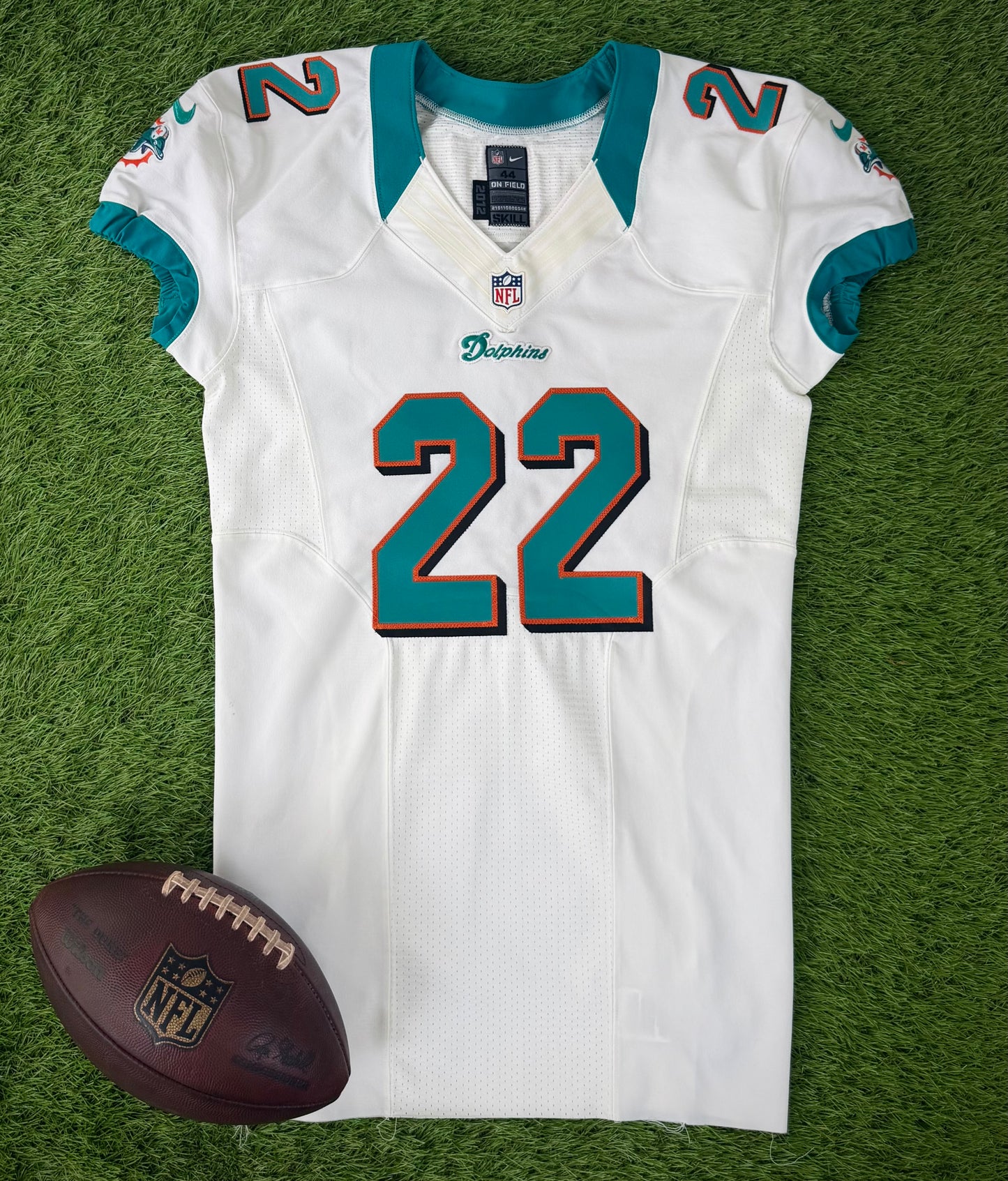 Miami Dolphins Reggie Bush 2012 NFL Football Jersey (44/Large)