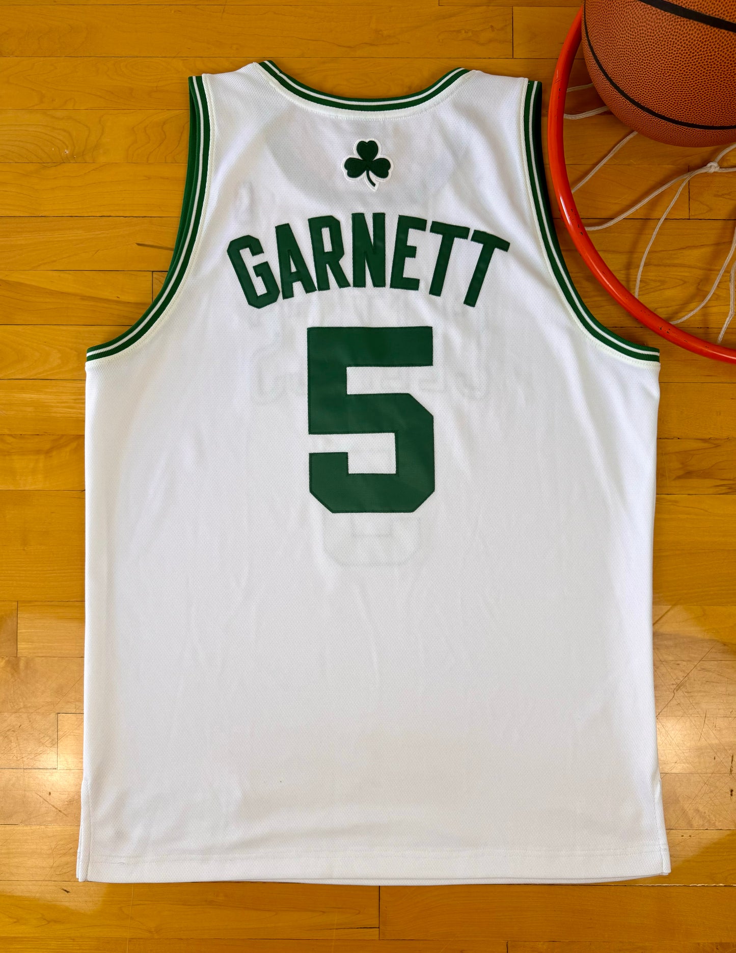 Boston Celtics Kevin Garnett 2008 NBA Finals Basketball Jersey (52/XXL)