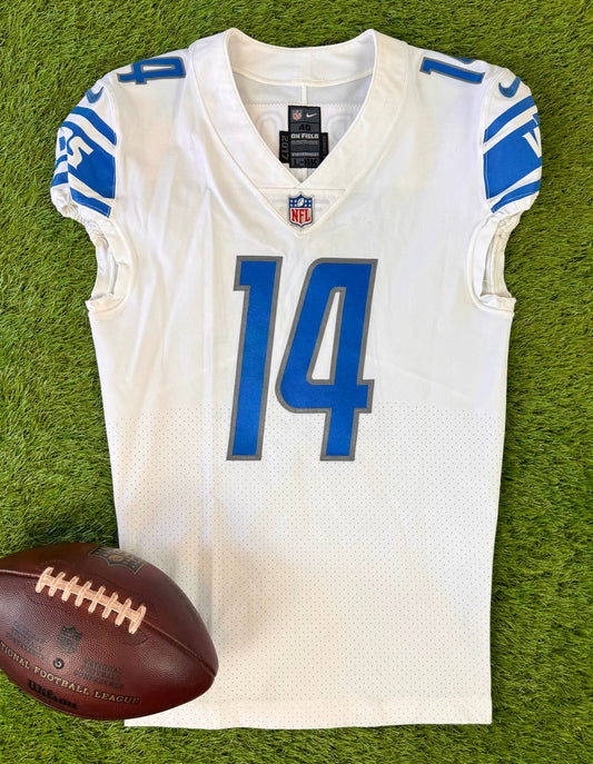 Detroit Lions 2021-2022 Amon-Ra St. Brown NFL Football Jersey (40/Medium)