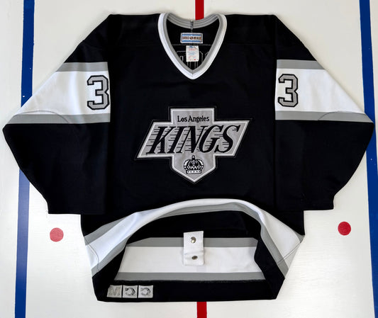 Los Angeles Kings Marty McSorley Autographed 1990-1991 NHL Hockey Jersey (44/Medium)