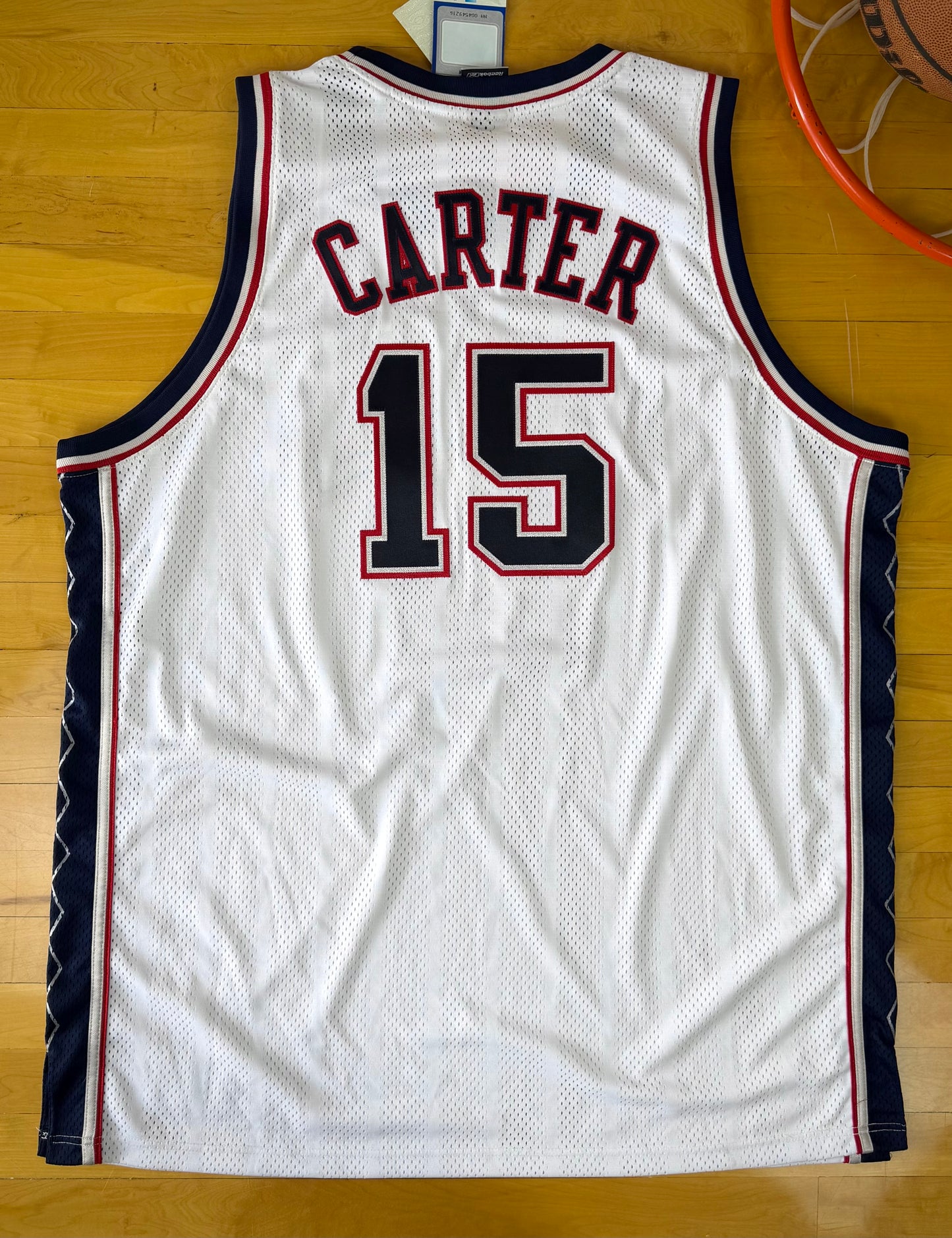 New Jersey Nets Vince Carter 2004-2005 NBA Basketball Jersey (56/XXXL)