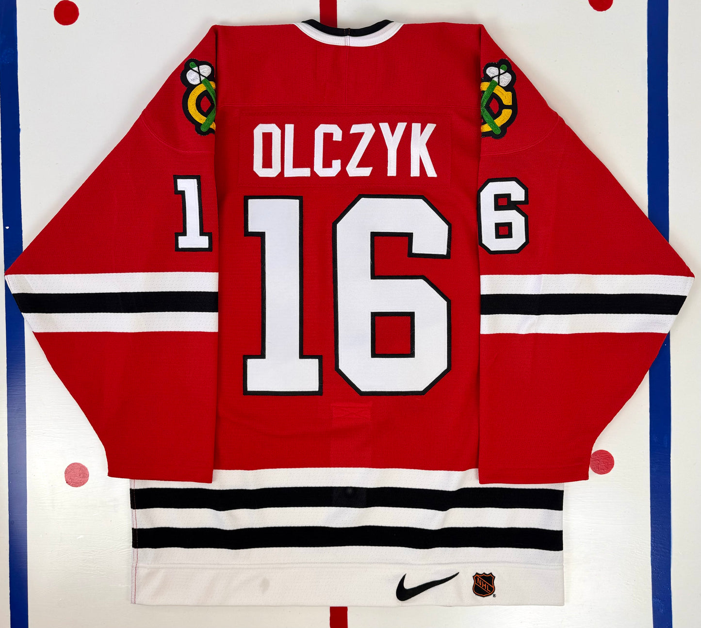 Chicago Blackhawks 1998-1999 Eddie Olczyk NHL Hockey Jersey (48/Large)