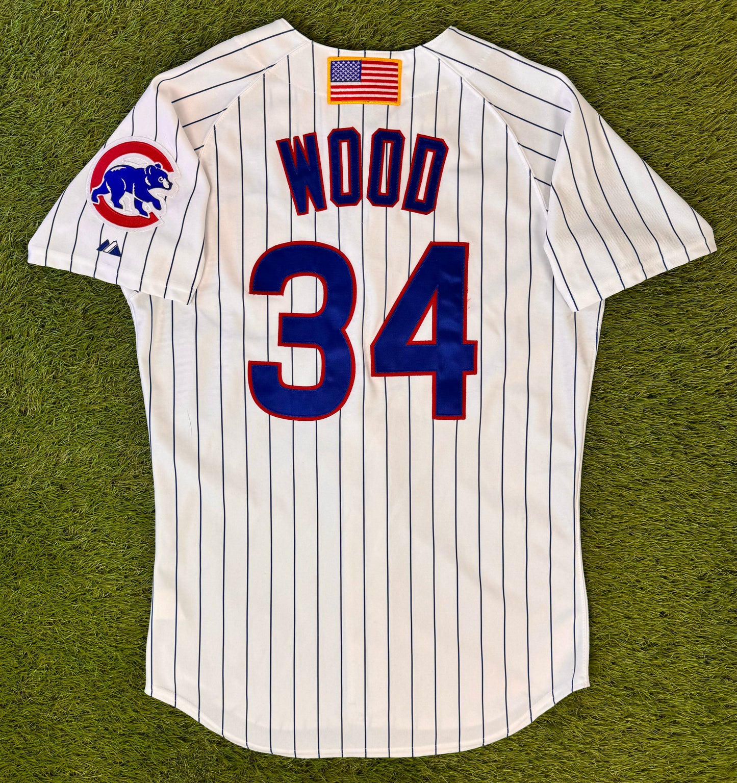 Chicago Cubs 2001 Kerry Wood MLB Baseball Jersey (44/Large)