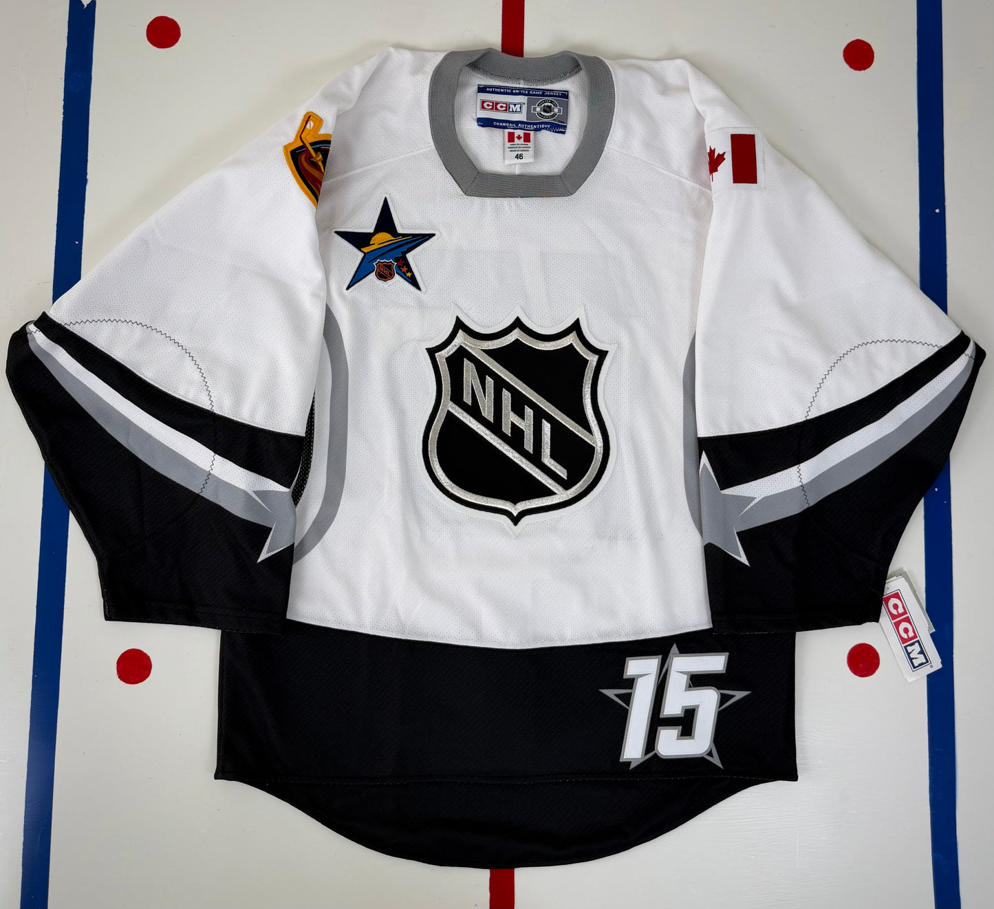 Dany Heatley Eastern Conference Atlanta Thrashers 2003 NHL All-Star Game Jersey (46/Medium)
