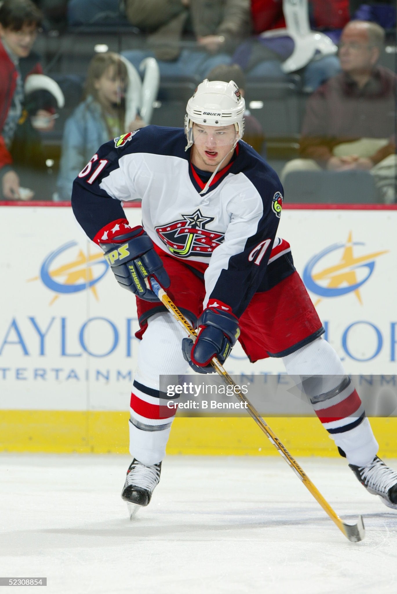 Columbus Blue Jackets Rick Nash 2002-2003 NHL Hockey Jersey (52/XL)