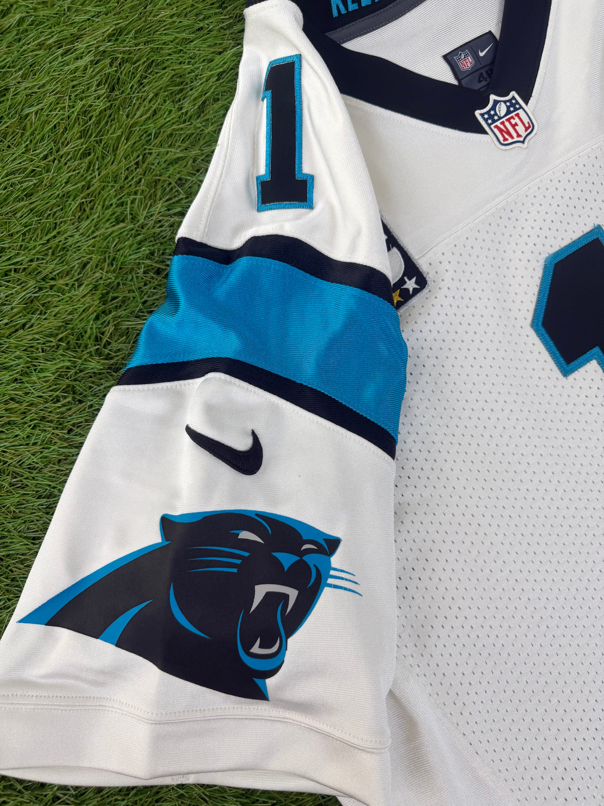Carolina Panthers Cam Newton 2015 NFL Football Jersey (48/XL)