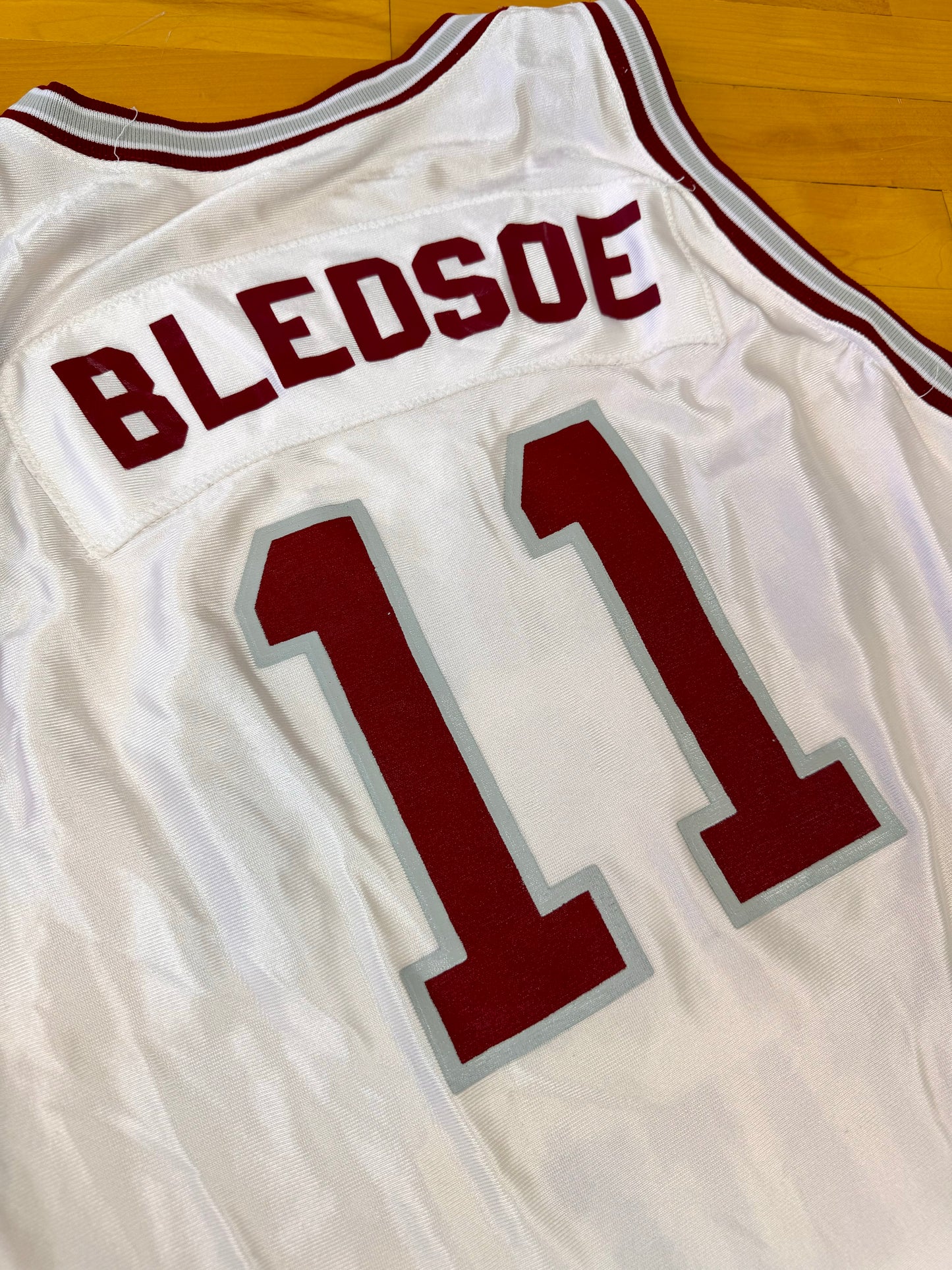 Washington State Cougars 1992-1993 Drew Bledsoe College Basketball Jersey (44/Large)