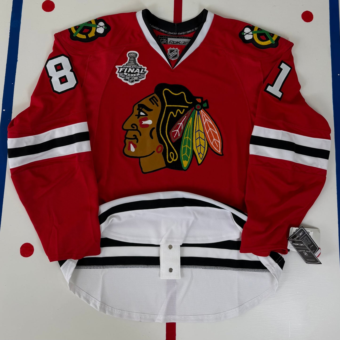 Chicago Blackhawks Marian Hossa 2010 Stanley Cup Finals NHL Hockey Jersey (54/XL)