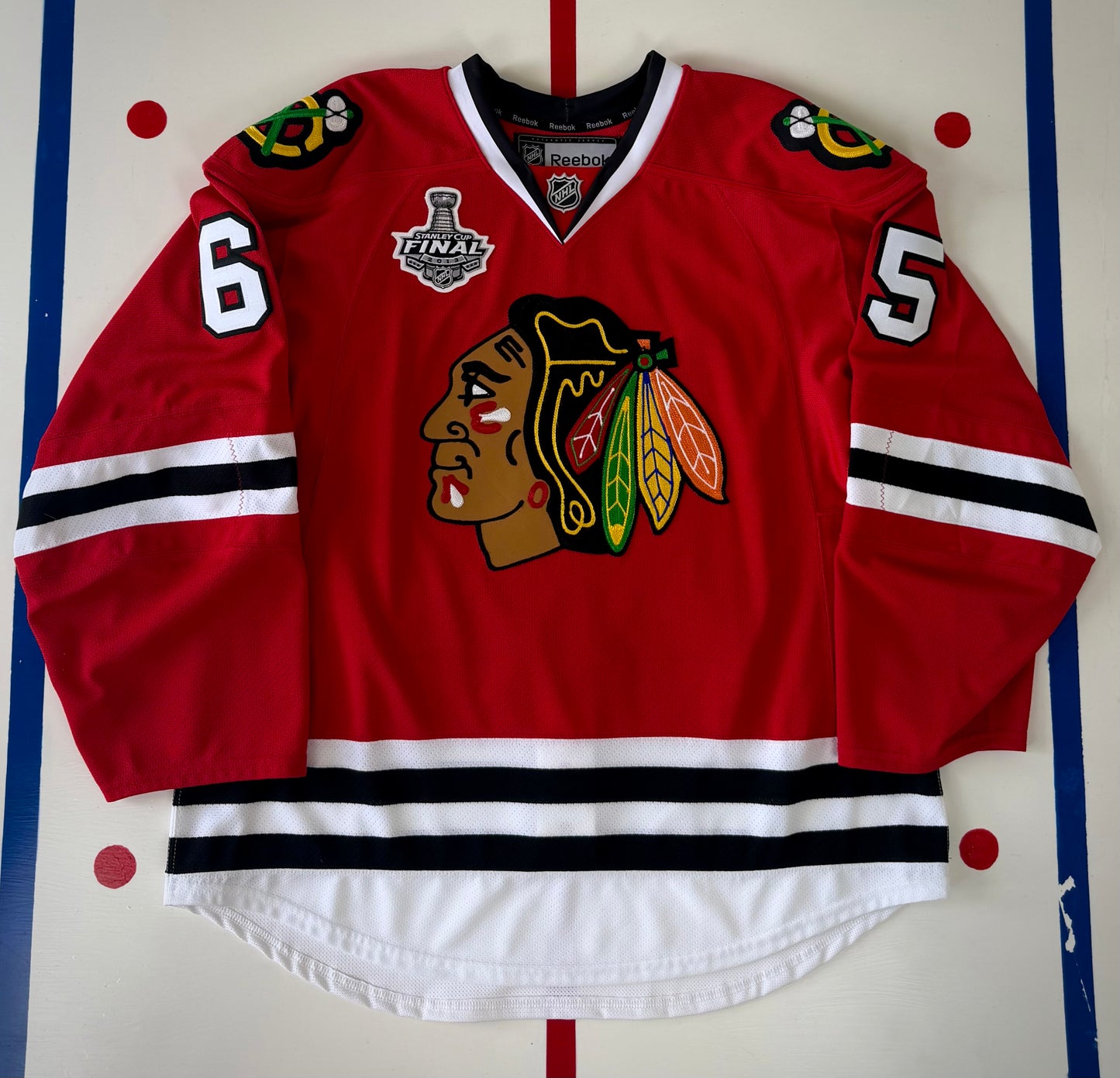Chicago Blackhawks Andrew Shaw 2013 Stanley Cup Finals NHL Hockey Jersey (56/XXL)