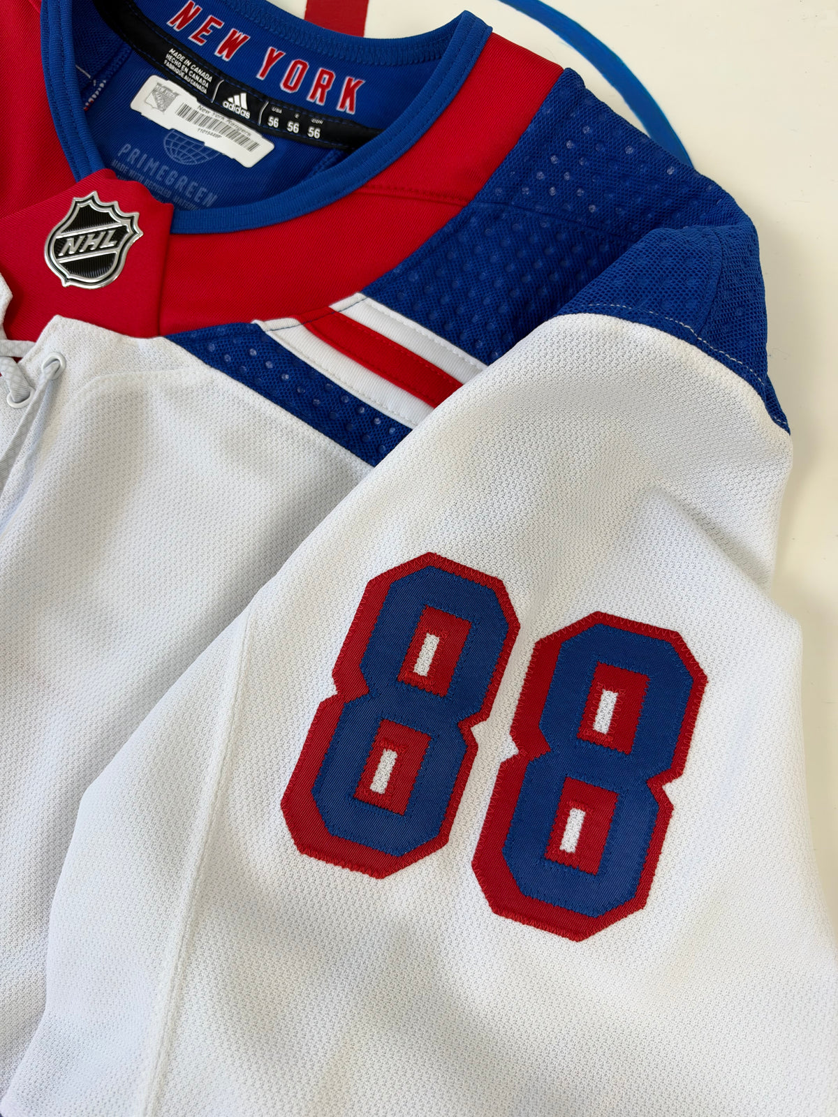 New York Rangers Patrick Kane 2023 NHL Hockey Jersey (56/XXL)
