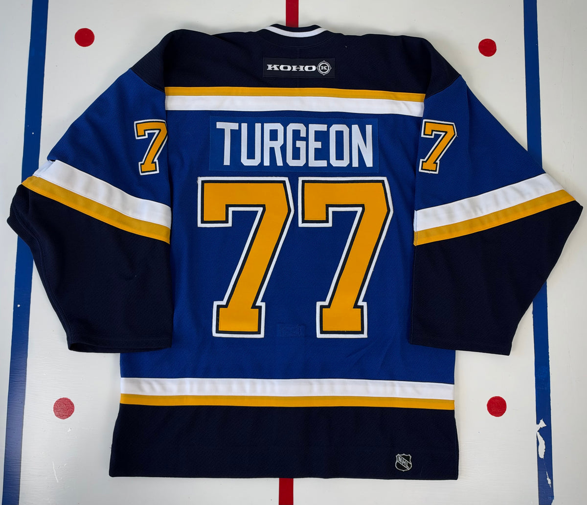 St. Louis Blues Pierre Turgeon 2000-2001 NHL Hockey Jersey (48/Large)