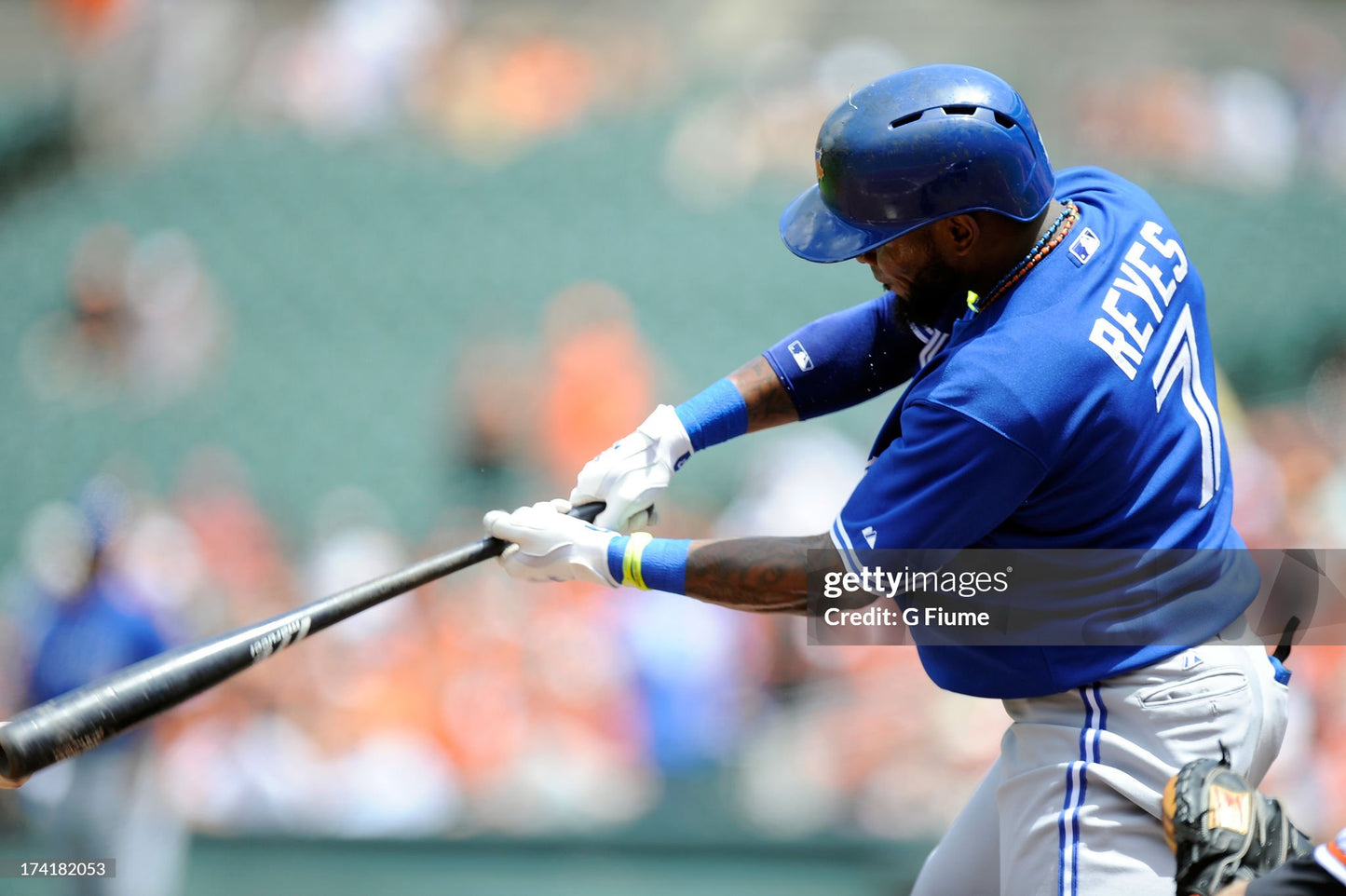 Toronto Blue Jays José Reyes 2013-2015 Alternate MLB Baseball Jersey (52/XXL)